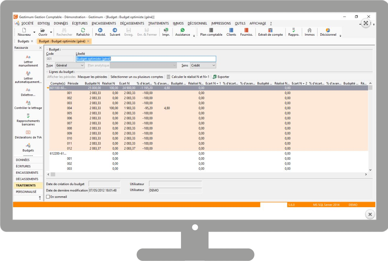 Gestimum Suivi Budgétaire